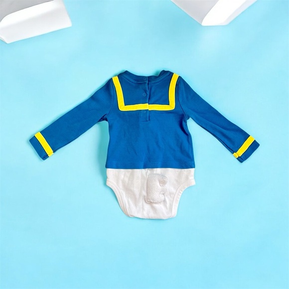 Disney Donald Duck Baby Blue Onesie | 12-18 Months | Preowned - Picture 7 of 12